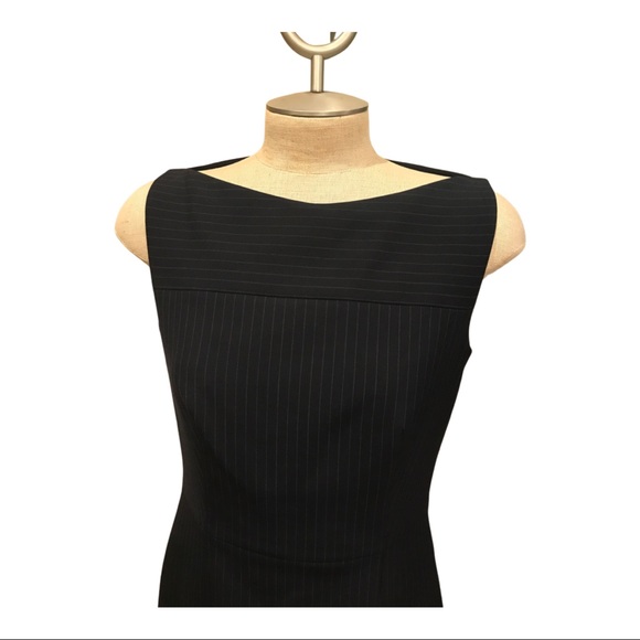 Hugo Boss Denaka pinstripe sheath dress, sz 4, NWT - Picture 7 of 13